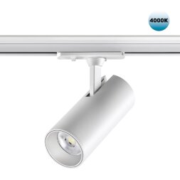 359160 PORT NT23 121 белый Светильник трековый однофазный трехжильный IP20 LED 24W 220V 4000К 2300Лм