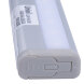 ULM-F48-2W-4500K-4AA SENSOR IP20 SILVER Светильник светодиодный для мебели с датчиком движения. Питание 4АА не в-к. 188x30x15мм. 50Lm. ТМ Uniel