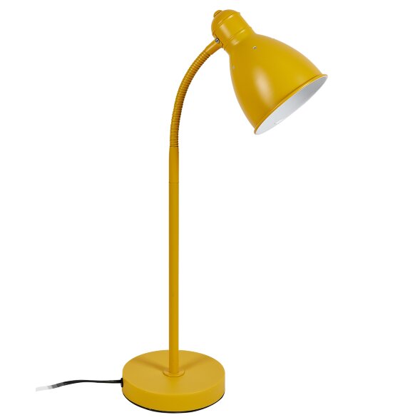 UML-B701 E27 YELLOW Светильник настольный. 60W. Цоколь Е27. Механический выключатель. Желтый. ТМ Uniel