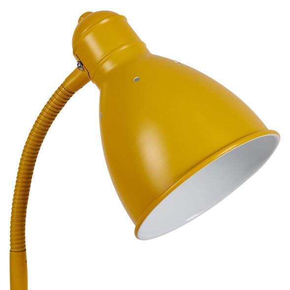 UML-B701 E27 YELLOW Светильник настольный. 60W. Цоколь Е27. Механический выключатель. Желтый. ТМ Uniel