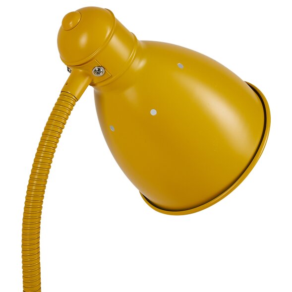 UML-B701 E27 YELLOW Светильник настольный. 60W. Цоколь Е27. Механический выключатель. Желтый. ТМ Uniel