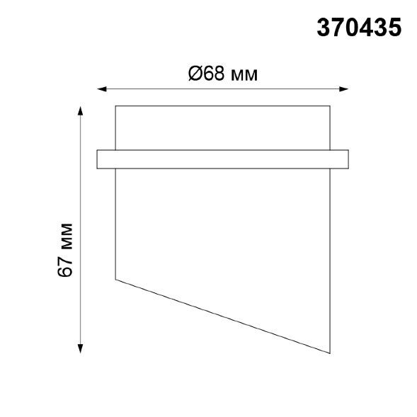 370435 NT19 130 черный Встраиваемый светильник IP20 GU10 50W 220V BUTT