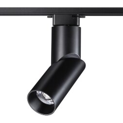 358663 PORT NT21 074 черный Светильник трековый однофазный трехжильный IP33 LED 3000K 10W 110-265V U