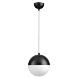 4958/1A PENDANT ODL22 243 черный/металл/белый/стекло Подвес E27 1*40W PINGA