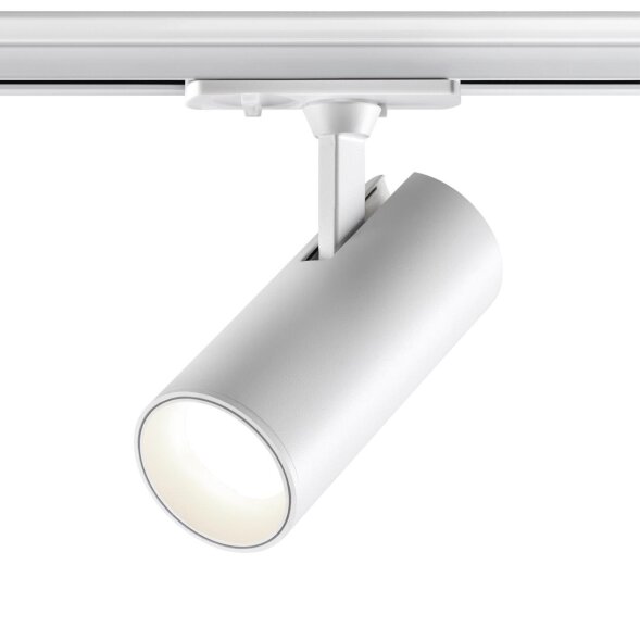 359156 PORT NT23 091 белый Светильник трековый однофазный двухжильный IP20 LED 24W 220V 4000К 2300Лм