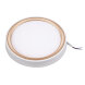 ULW-Q281 24W-6500K-F20 IP65 WHITE Светильник светодиодный влагозащищенный. Круг. Дневной свет 6500K. 225?40 мм. Корпус белый. Цвет рамок в-к: золотистый. графит. ТМ Volpe