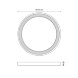 ULW-Q281 24W-6500K-F20 IP65 WHITE Светильник светодиодный влагозащищенный. Круг. Дневной свет 6500K. 225?40 мм. Корпус белый. Цвет рамок в-к: золотистый. графит. ТМ Volpe