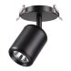 370451 NT19 102 черный Встраиваемый светильник IP20 GU10 50W 220V PIPE
