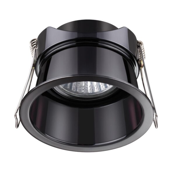 370449 NT19 130 жемчужный черный Встраиваемый светильник IP20 GU10 50W 220V BUTT