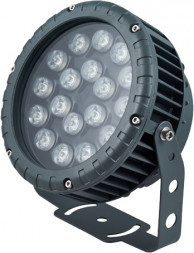 Светодиодный прожектор, D230xH260, IP65 36W 85-265V, RGB, LL-885