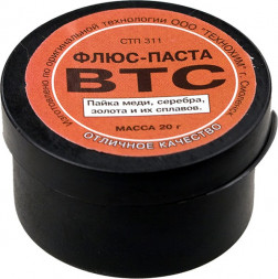 Флюс-паста ВТС, (баночка -20г.)