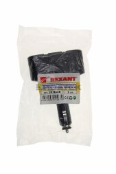 Разветвитель автоприкуривателя, 2 гнезда, 1хUSB (5В, 1000мА) REXANT