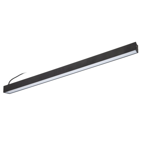 ULO-K10D 30W-5000K-L60 IP65 BLACK Светильник линейный светодиодный подвесной. Белый свет 5000К. 2800Лм. Алюминий. Цвет черный. TM Uniel