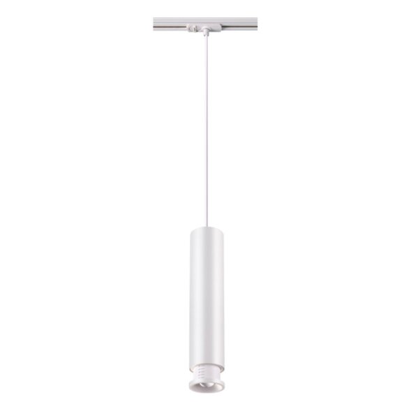 357976 NT19 046 белый Трековый светильник IP20 LED 3000К 12W 220V EDDY