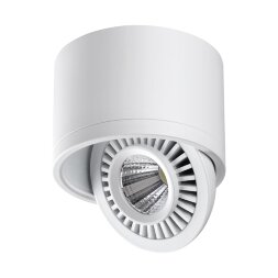 358811 OVER NT21 151 белый Светильник накладной светодиодный IP20 LED 9W 770Лм 4000K 220V GESSO
