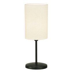 UML-B308 E14 BLACK-BEIGE Светильник настольный декоративный под лампу Е14. 40W. Механический выключатель. Черный-Бежевый. ТМ Uniel