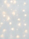 ULD-C1510-160/DTA WARM WHITE IP20  Занавес светодиодный с контроллером, 1,5х1м. 160 светодиодов. Теплый белый свет. Провод прозрачный. TM Uniel.