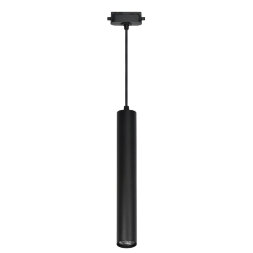 ULB-Q310 12W-4000K BLACK Светильник-прожектор светодиодный трековый. Подвесной. 1000 Лм. Белый свет 4000К. Корпус черный. ТМ Volpe