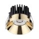 357909 NT19 088 золото Светильник встраиваемый IP44 LED 3000К 10W 100-265V METIS
