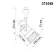 370549 NT19 106 коричневый Трековый светильник IP20 GU10 50W 230V VETERUM