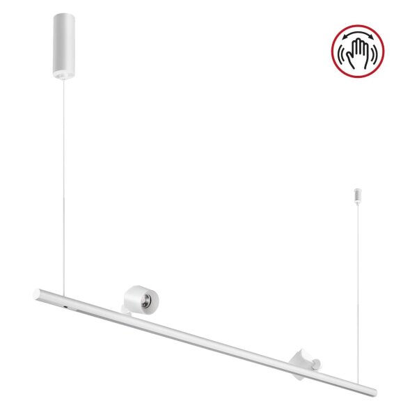 359308 OVER NT24 000 белый Светильник подвесной диммируемый (сенсер) IP20 LED 14W+14W 4000K 220-240V