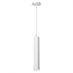 357898 NT19 069 белый Встраиваемый светильник IP20 LED 3000K 12W 160-265V MODO