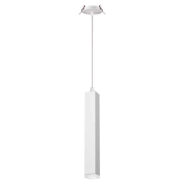 357898 NT19 069 белый Встраиваемый светильник IP20 LED 3000K 12W 160-265V MODO