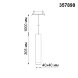 357898 NT19 069 белый Встраиваемый светильник IP20 LED 3000K 12W 160-265V MODO
