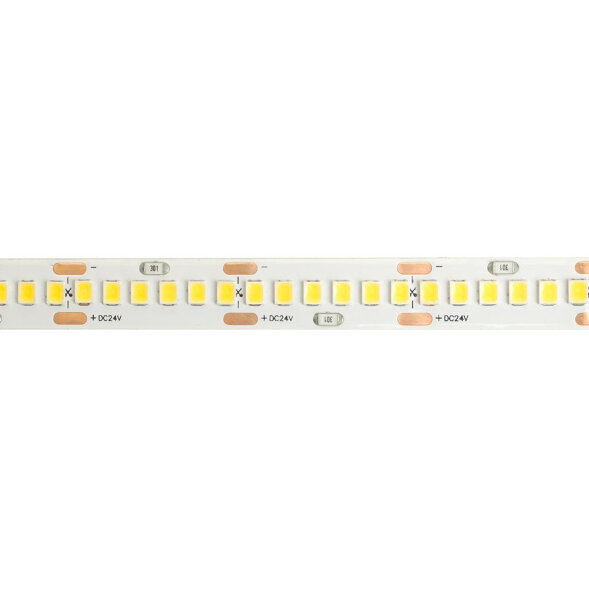 Лента светодиодная, 240SMD(2835)/м 22Вт/м 24V 5000*10*1.22мм 3000К, IP20, LS503 FERON