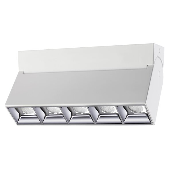 358320 OVER NT19 199 белый Светильник накладной IP33 LED 4000К 25W 110-265V EOS