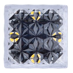USL-F-172-PT050 ICECUBE Садовый светильник на солнечной батарее. 4 светодиода. Теплый белый свет. 1xАА Ni-Mh аккумулятор в-к. IP44. TM Uniel