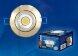 ULM-R31-3W-WW IP20 GOLD картон Светильник светодиодный встраиваемый поворотный. 110-240В. Материал корпуса алюминий. цвет золотой. Теплый белый свет.