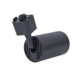UBL-Q324 GU10 BLACK Светильник-прожектор трековый. Под лампу GU10. Корпус черный. ТМ Volpe