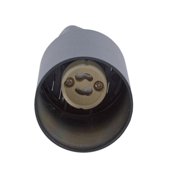UBL-Q324 GU10 BLACK Светильник-прожектор трековый. Под лампу GU10. Корпус черный. ТМ Volpe