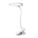ULM-D602 10W-3000-6000K-DIM WHITE Светильник настольный светодиодный прищепка. Сенсорный выключатель. Диммер. Белый. TM Uniel
