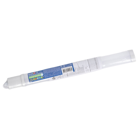 ULT-V45-18W-6500K IP65 WHITE Светильник светодиодный линейный. Дневной свет 6500K. Корпус белый. ТМ Uniel