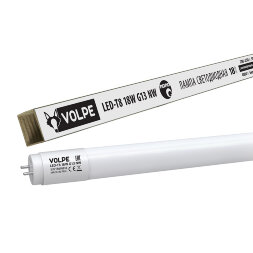 LED-T8-18W-NW-G13-FR-FIX-N Лампа светодиодная. матовый рассеиватель. Белый свет. Цоколь G13 неповоротный. ТМ Volpe.