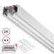 135241 SHINO NT24 000 белый Низковольтный шинопровод для монтажа в натяжной потолок 2м IP20 48V FLUM