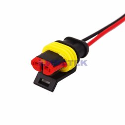 DJ7021-1.5-21 автомобильный разъем гнездо с проводом 20см