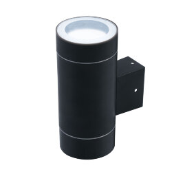 UUL-S92A 2х50W-GX53 IP65 BLACK Светильник уличный. под две лампы GX53. Архитектурный накладной. Корпус черный. TM Uniel