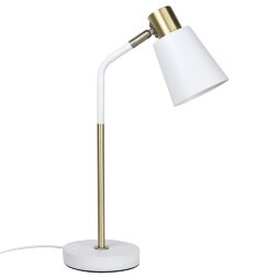 UML-B700 E27 WHITE Светильник настольный, 40W. Цоколь Е27. Механический выключатель. Белый. ТМ Uniel