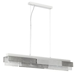 8006/5A MODERNI LN25 164 белый/никель, белый металл/металл Подвесной светильник Е14 5*40W 220V DANA