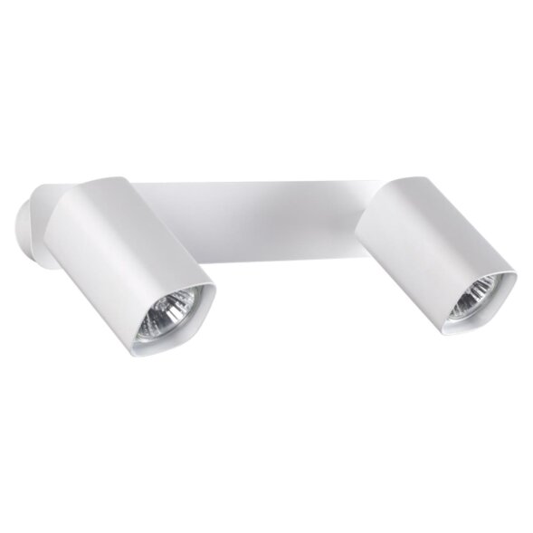 370554 NT19 103 белый Накладной светильник IP20 GU10 2*50W 230V GUSTO