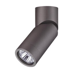 370590 NT19 097 серебристый черный Накладной светильник IP20 GU10 50W 220-240V ELITE