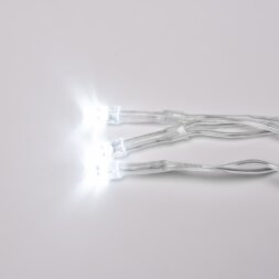 ULD-B10005-480/TTK WHITE IP44 Бахрома светодиодная с эффектом мерцания, 10м. Соединяемая. 480 светодиодов. Белый свет. Провод прозрачный. ТМ Uniel