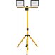 Прожектор на штативе , 2*30W 6400К 230V черный IP65  , LL-502