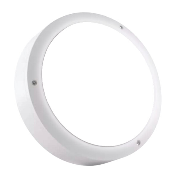 ULW-K15A 25W-5000K IP65 WHITE Светильник светодиодный влагозащищенный. Круг. Белый свет 5000K. 3000Лм. 220X70мм. Корпус белый. ТМ Uniel