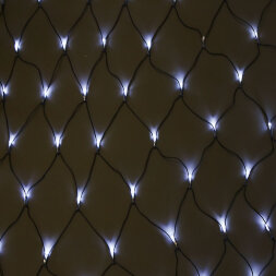 Светодиодная сеть БЕЛЫЙ на черном проводе с контроллером 2х3м, 432LED LED-XG-432-2*3M-230V W/BL (FS-001167)