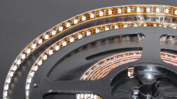 FLEX-SS5600B-R-5M Гибкая LED полоса, цвет красный, 120светодиодов 35*28 на 1 м, 5м/уп., DC12V, 9.6W/м, 5м/10мм,IP22 белая основа