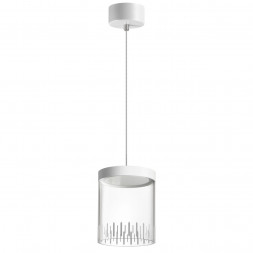 359007 OVER NT23 000 белый Светильник накладной светодиодный IP20 LED 4000K 18W 85-265V AURA